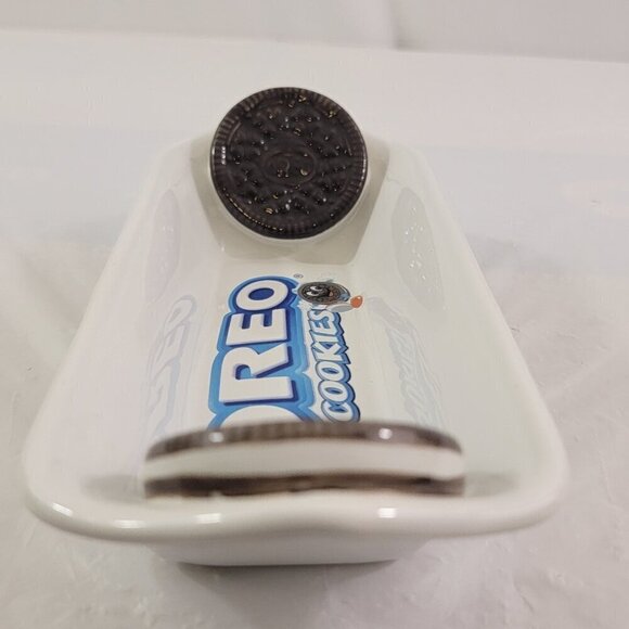 Vintage Oreo Cookies Tray Ceramic Cookie Ice Cream Dessert Dish Kraft 31995 Bowl - Picture 13 of 16